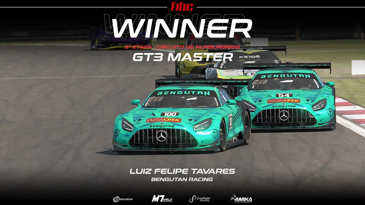 Realdrive GT3 Master: Tavares, Rodrigues e Estevam levantam a taça