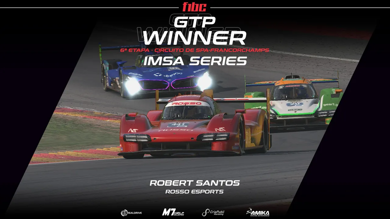 F1BC IMSA Series: Lucas Murno e Luiz Schirmer são os campeões em Spa-Francorchamps