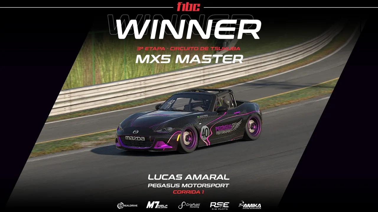 AMIKA MX5 Master: Lucas Amaral e Renan Reis vencem em Tsukuba