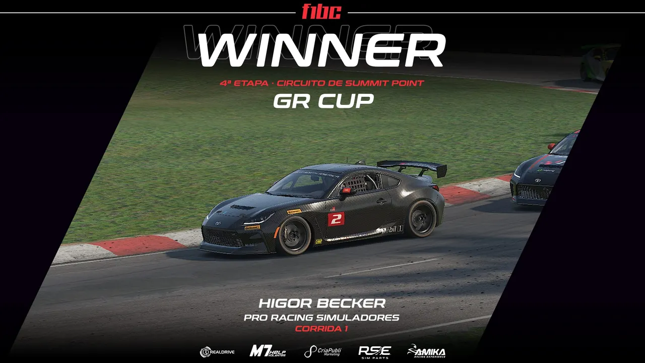Realdrive GR Cup: Higor Becker e Nicholas Pimenta vencem em Summit Point