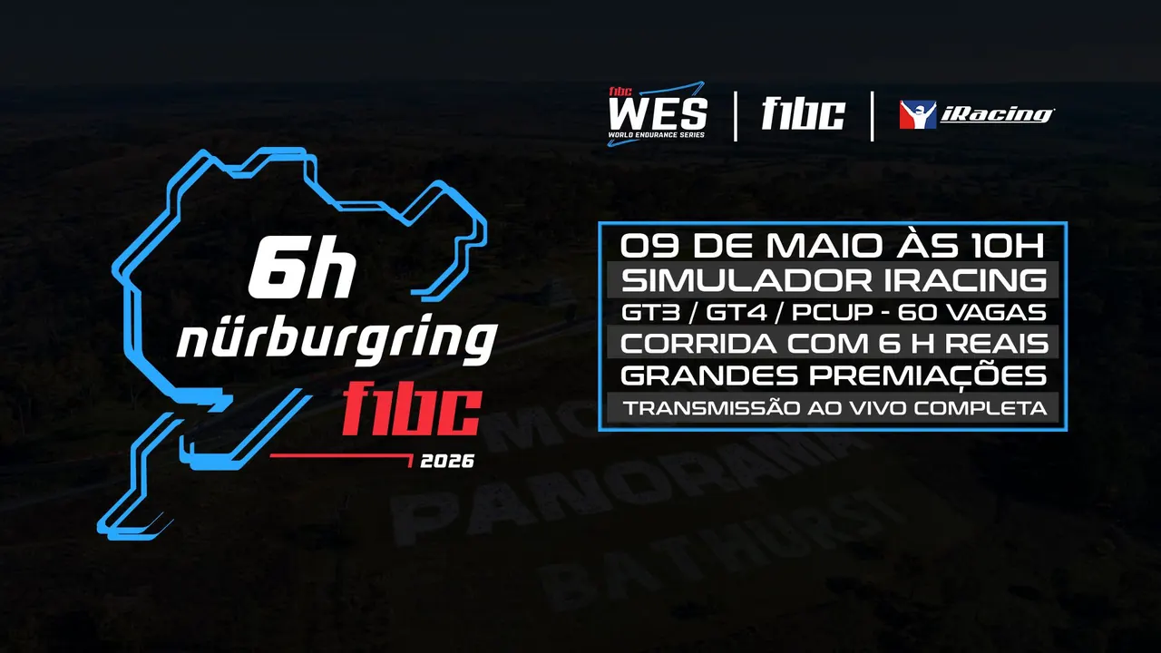 Inscrições abertas para o Evento Especial F1BC Nurburgring 6h