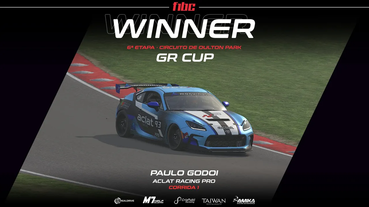 Realdrive GR Cup: Marcelo Neiva é o grande campeão em Oulton Park