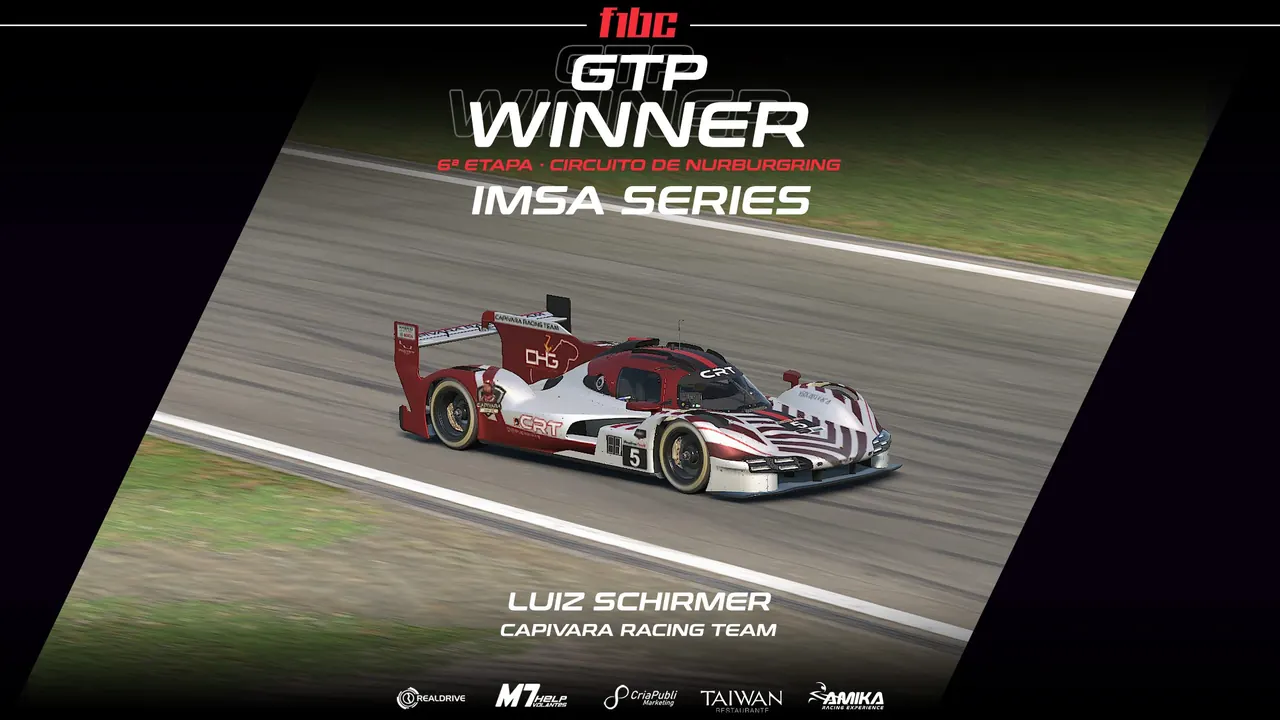 F1BC IMSA Series: Robert Santos, Cristhian Almeida e Douglas Souza são campeões