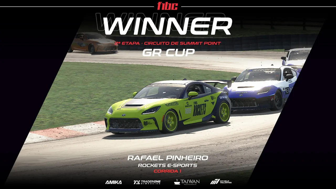 F1BC GR Cup: Pinheiro e Godoi vencem pedreira em Summit Point