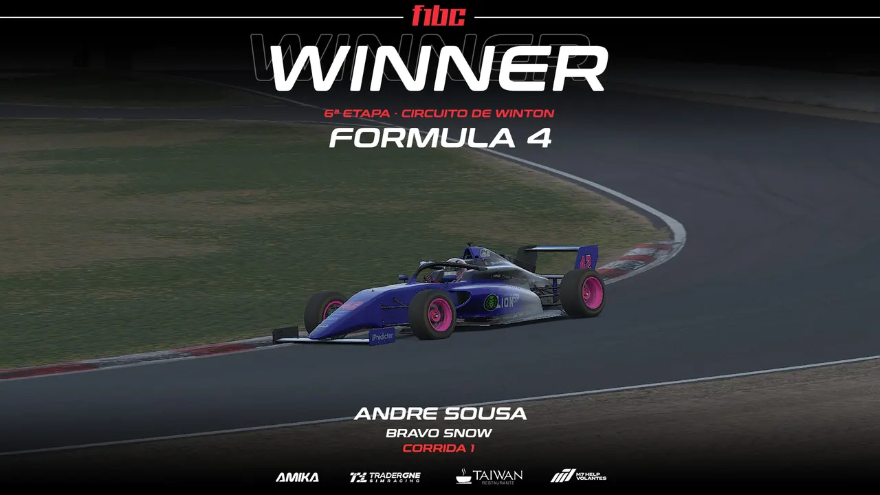M7Help Formula 4: Andre Sousa é o campeão após final eletrizante em Winton
